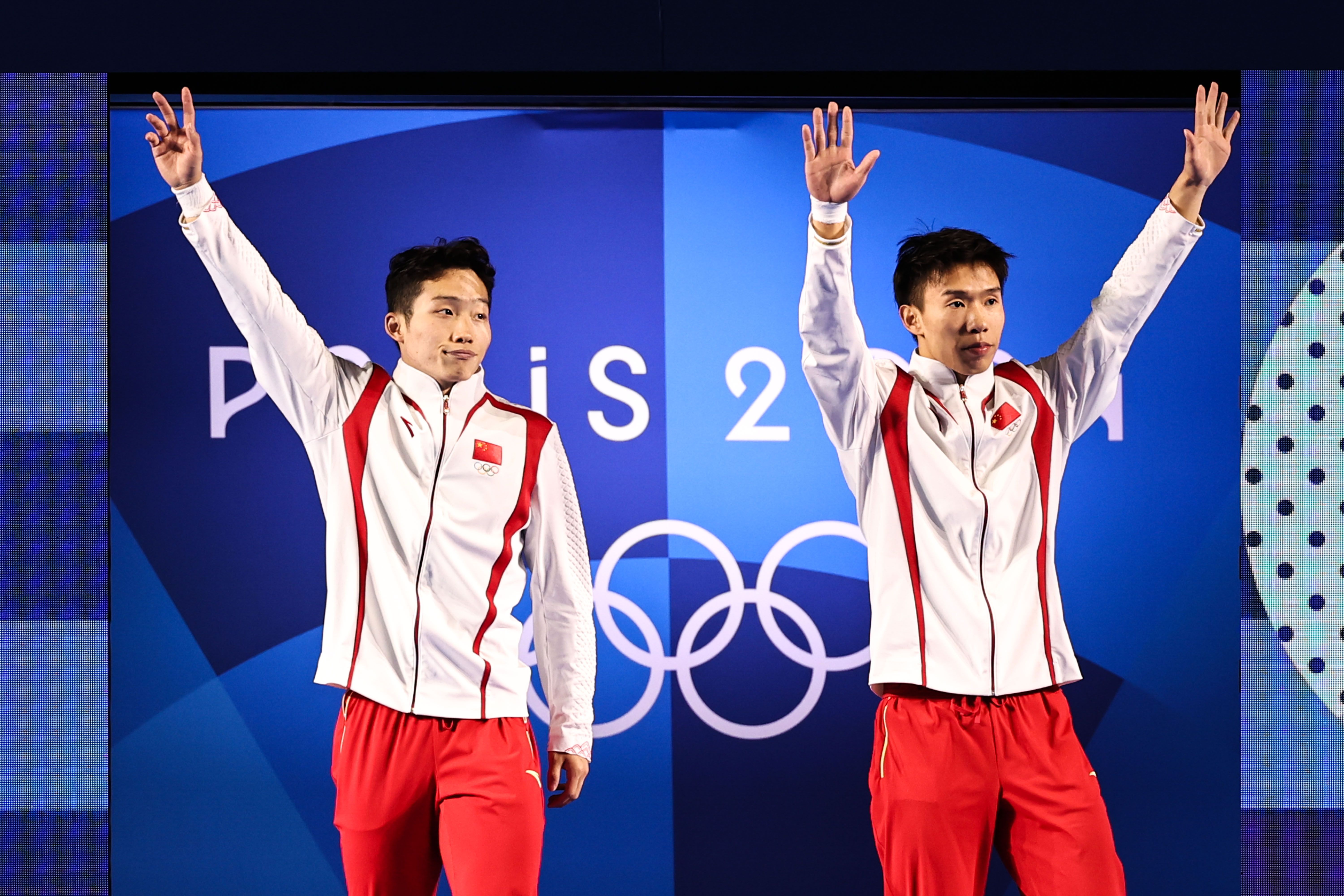 🥇第12金到来！男子双人跳水三米板：龙道一/王宗源夺得金牌